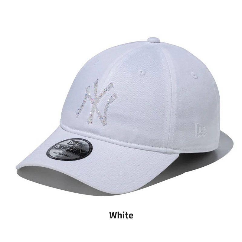 New Era 9FORTY NYロゴキャップ ホワイト NEW ERA（ニューエラ） キャップ ユニセックス NEW ERA 9FORTY アン