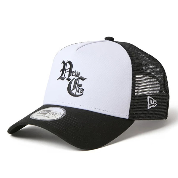 Hysteric トラッカーキャップ ホワイト/ブラック NEW ERA（ニューエラ） メッシュキャップ メンズ レディース NEW ERA