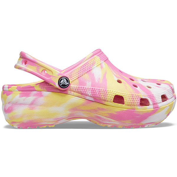 クロックス CROCS クラシック プラットフォーム マーブル クロッグ classic platf...