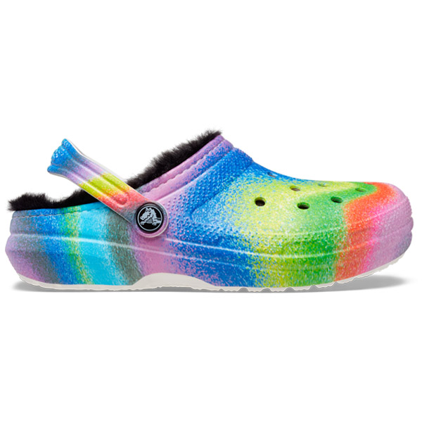 クロックス CROCS クラシック ラインド スプレー ダイ クロッグ キッズ classic li...