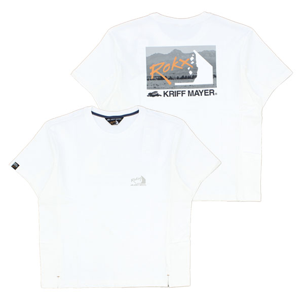 クリフメイヤー KRIFF MAYER ROKXコラボ クールタフT(ロゴ) 半袖Tシャツ カットソー トップス｜neo｜02