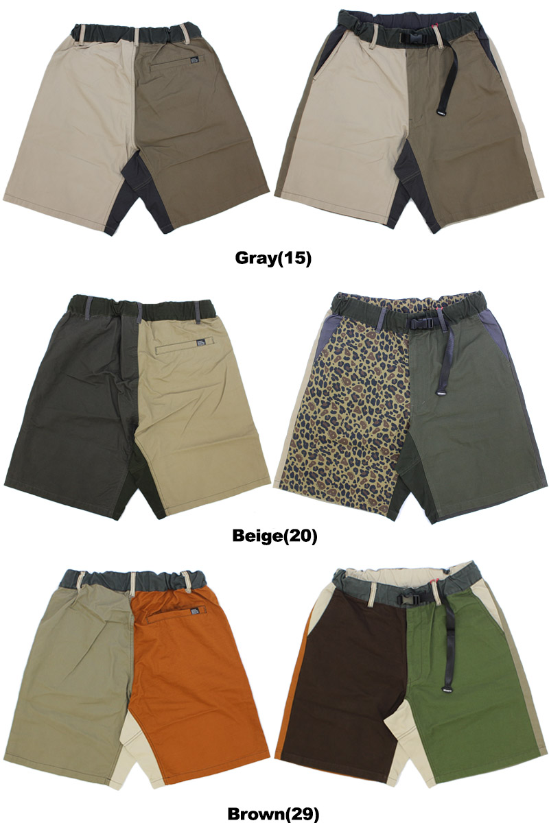 【ハチヤーズ】美品 ハーフパンツ ブラック マルチカラー Mサイズ メンズ KRIFF MAYER（クリフメイヤー） マルチカラークライミングショーツ