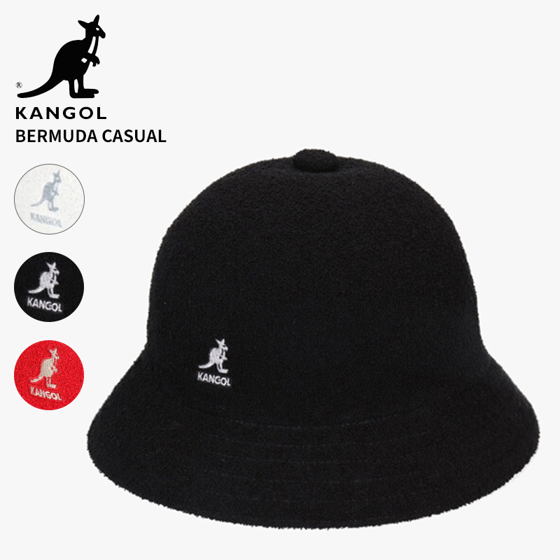 カンゴール レディース メンズ バケハ ベルハット KANGOL バミューダ カジュアル BERMUDA CASUAL パイル素材 帽子 ベル型ハット 231069612 KANGOL（カンゴール） レディース メンズ バケハ ベルハット