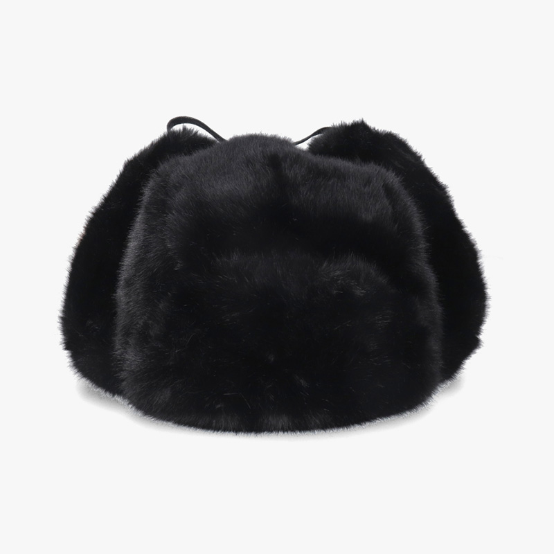 KANGOL（カンゴール） レディース メンズ ボア 帽子 ブラック フェイク