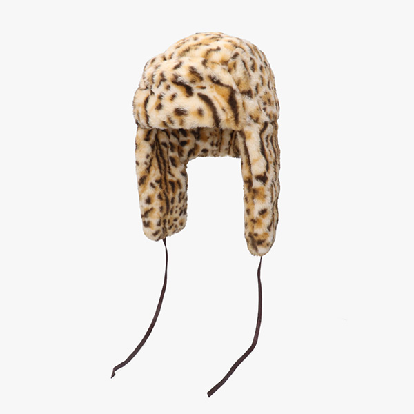 KANGOL（カンゴール） レディース メンズ ボア 帽子 レオパード