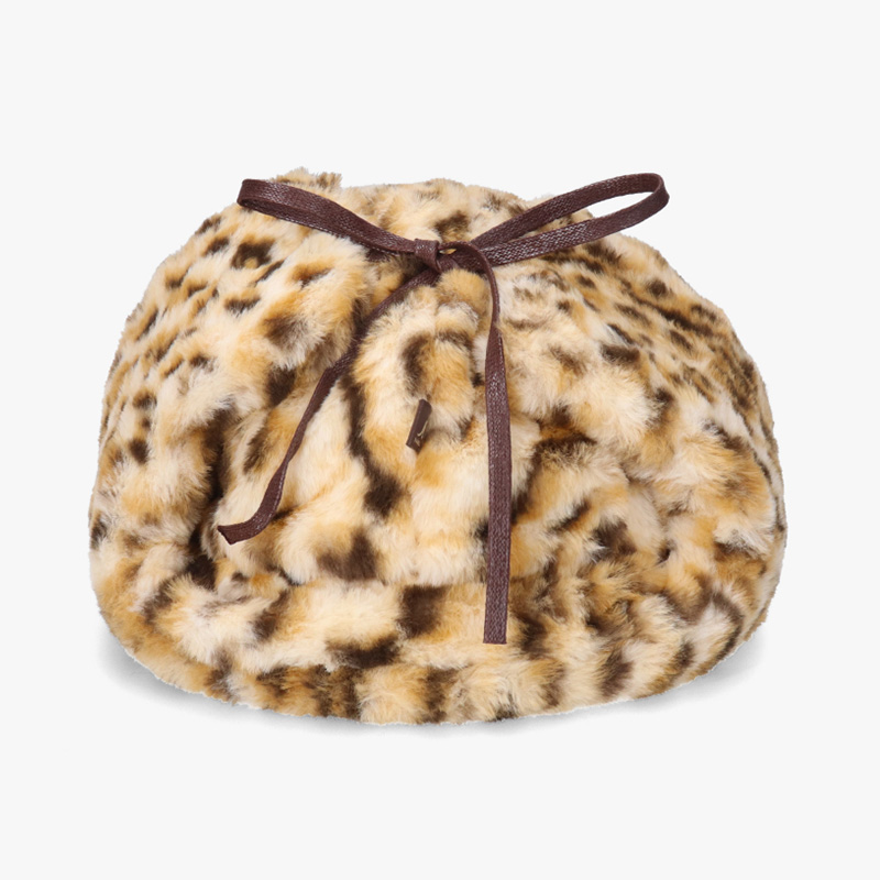 カンゴール レディース メンズ ボア 帽子 KANGOL レオパード トラッパー LEOPARD TRAPPER 秋冬 フライトキャップ 254069612 KANGOL（カンゴール） レディース メンズ ボア 帽子 レオパード