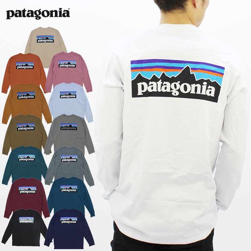 パタゴニア patagonia メンズ ロングスリーブ P-6ロゴ レスポンシビ