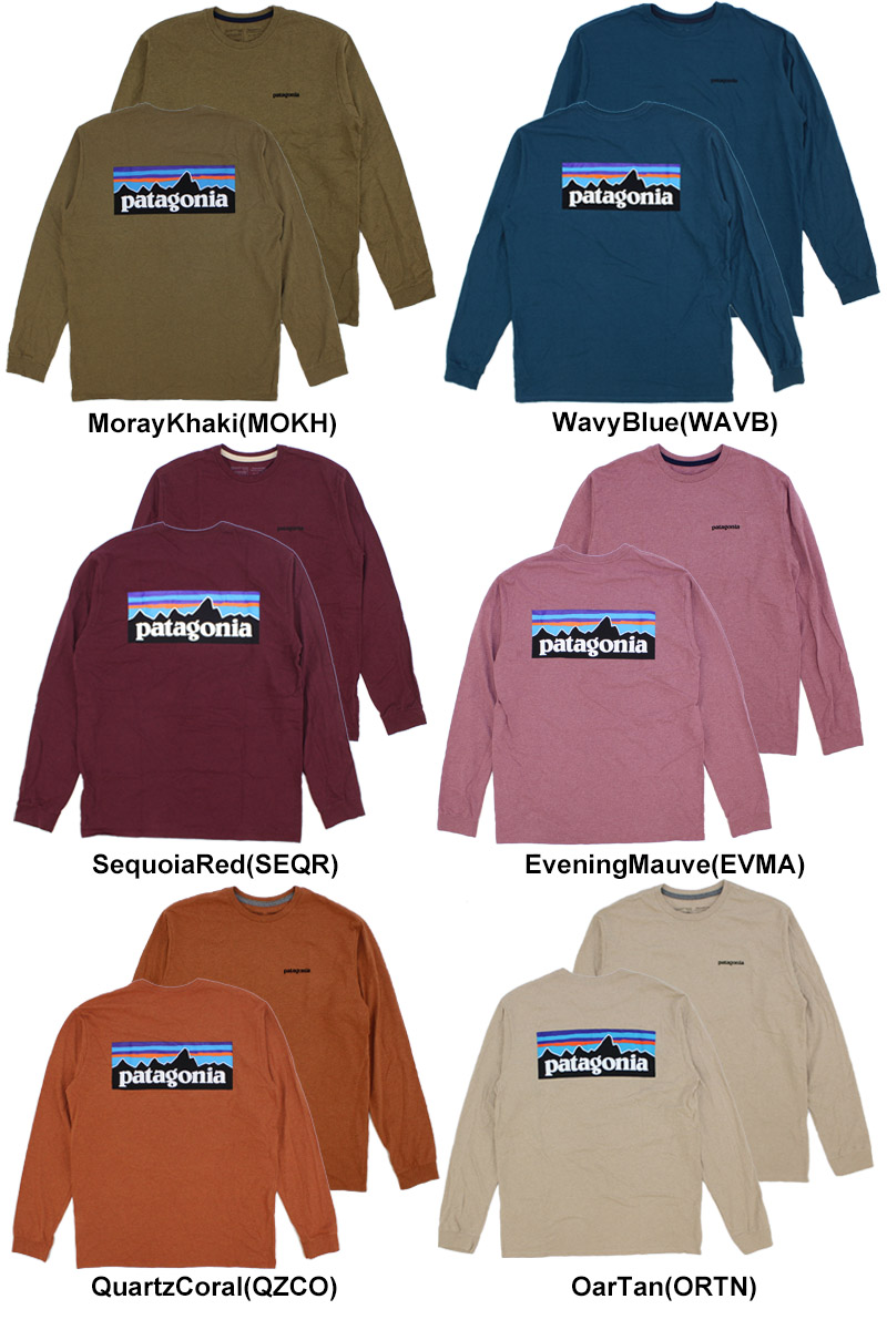 パタゴニア patagonia メンズ ロングスリーブ P-6ロゴ レスポンシビリティー Mens Long-Sleeved P-6 Logo  Responsibili-Tee 長袖 ロンT Tシャツ[AA] :38518:Neo Globe !店 通販  