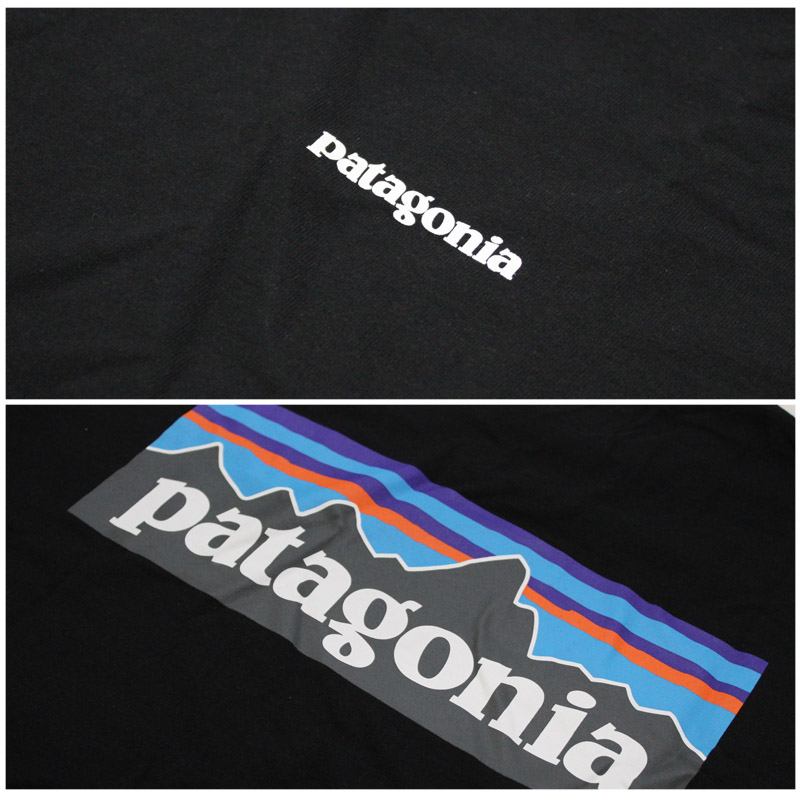 patagonia パタゴニア Tシャツ メンズ ロングスリーブ P-6ロゴ