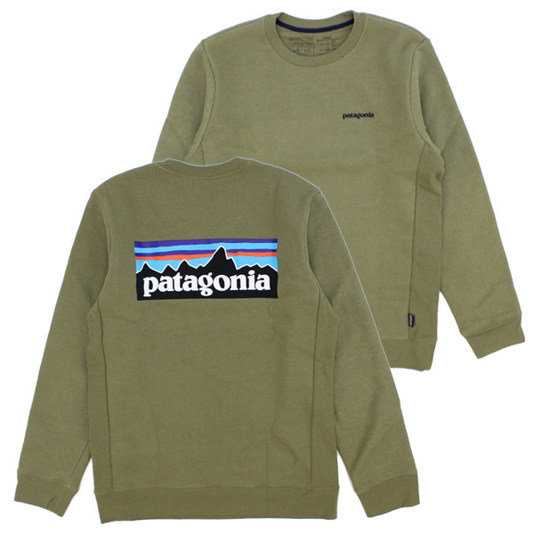 パタゴニア patagonia メンズ P-6 ロゴ アップリサイクル クルーネック 