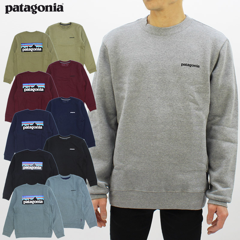 パタゴニア patagonia メンズ P-6 ロゴ アップリサイクル クルー