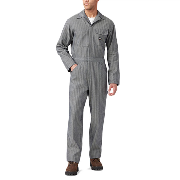 ディッキーズ MOONEYES Mサイズ フィッシャーストライプ　デニム Dickies（ディッキーズ） 【並行輸入】ディッキーズ Dickies Fisher