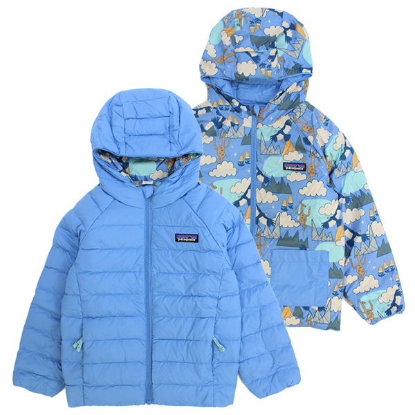 パタゴニア patagonia ベビー リバーシブル ダウン セーター フーディ Baby Reve...