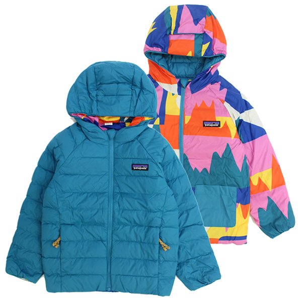 パタゴニア patagonia ベビー リバーシブル ダウン セーター フーディ Baby Reve...