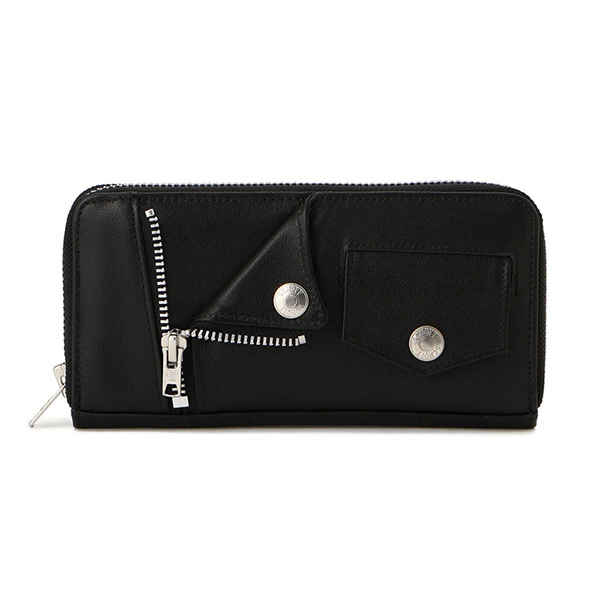 Schott N.Y.C（ショット） SCHOTT 長財布 レザー ライダース ジップ