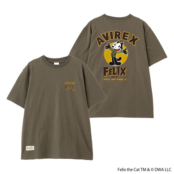 AVIREX アヴィレックス×フィリックス メンズ 半袖Tシャツ