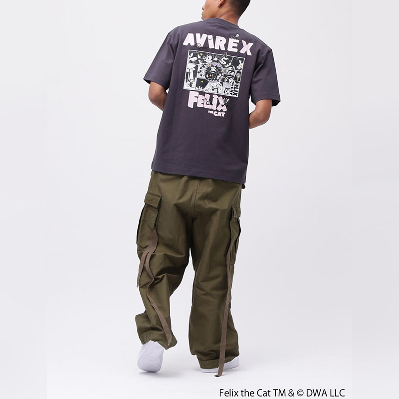 AVIREX（アヴィレックス） アヴィレックス×フィリックス メンズ 半袖T