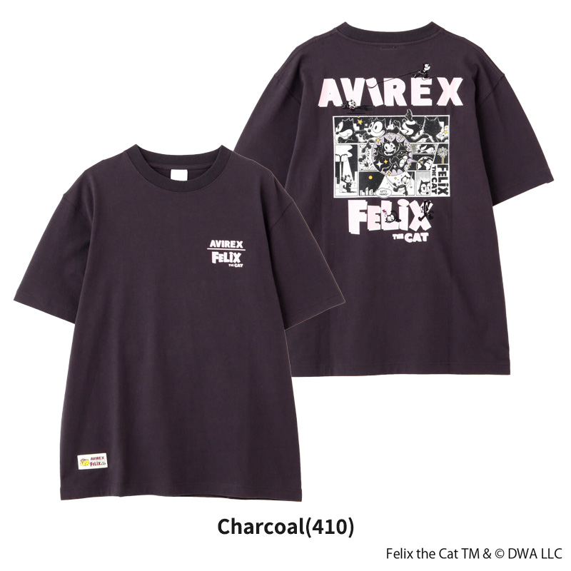 AVIREX アヴィレックス×フィリックス メンズ 半袖Tシャツ