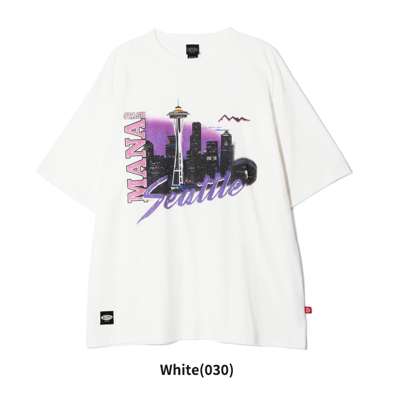 Tシャツ・カットソー Manastash SS25 FRIENDS TEE (7925134009 030) MANASTASH マナスタッシュ 半袖Tシャツ RE:CTN TEE HAPPY HOUR