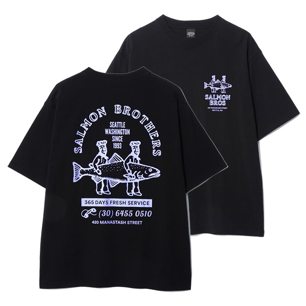 MANASTASH マナスタッシュ 半袖Tシャツ CiTee SALMON シーティ