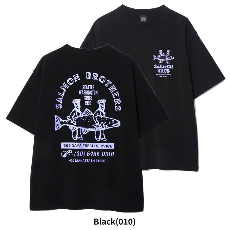 MANASTASH マナスタッシュ 半袖Tシャツ CiTee SALMON シーティ