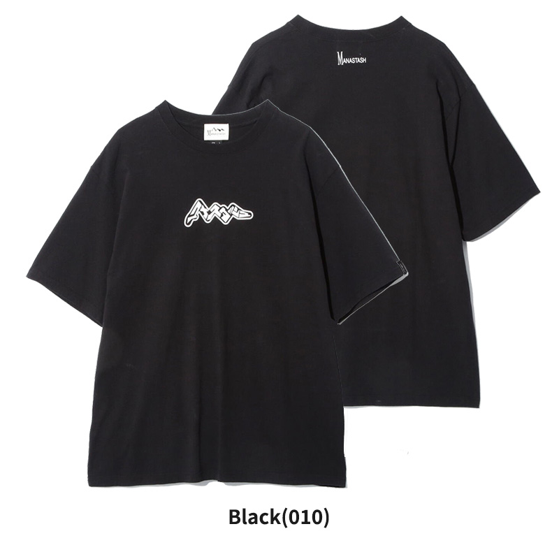 Tシャツ・カットソー Manastash SS25 MANALOHA SHIRT (7925123004 010) MANASTASH マナスタッシュ 半袖Tシャツ KATAKANA LOGO TEE