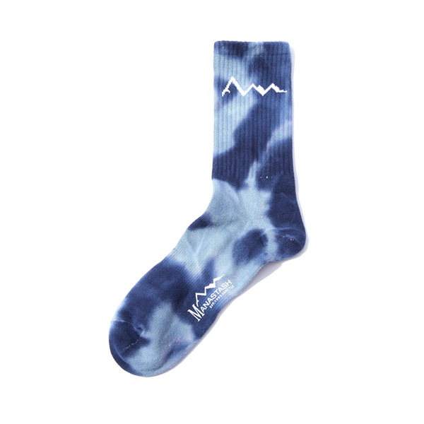 マナスタッシュ MANASTASH TIE DYE SOCKS タイダイソックス 靴下 ユニセックス