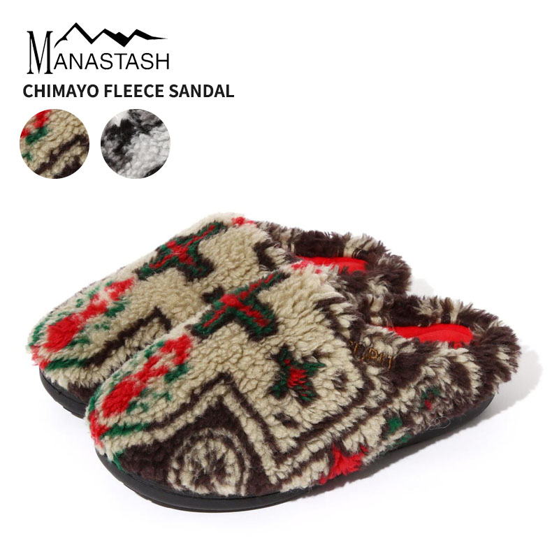 スブ×マナスタッシュ 冬サンダル SUBU×MANASTASH チマヨ フリース サンダル CHIMAYO FLEECE SANDAL シューズ 靴 792-4993003