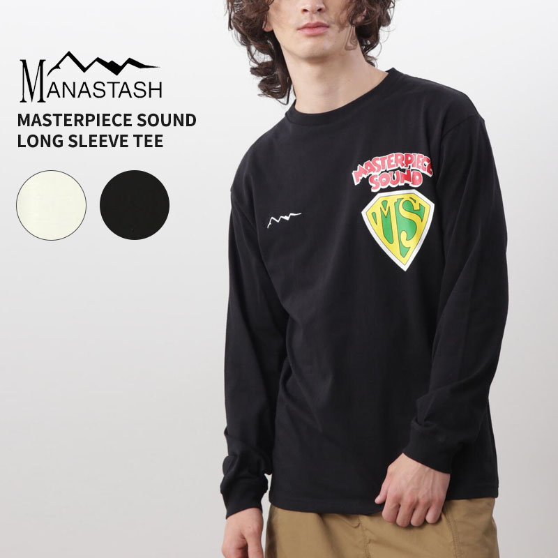 マナスタッシュ メンズ 長袖Tシャツ MANASTASH マスターピースサウンド ロングスリーブTEE MASTERPIECE SOUND トップス カットソー 792-5130011 MANASTASH（マナスタッシュ） メンズ 長袖Tシャツ マスターピース