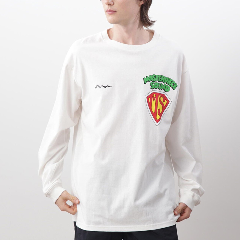 マナスタッシュ メンズ 長袖Tシャツ MANASTASH マスターピースサウンド ロングスリーブTEE MASTERPIECE SOUND トップス カットソー 792-5130011 MANASTASH（マナスタッシュ） メンズ 長袖Tシャツ マスターピース