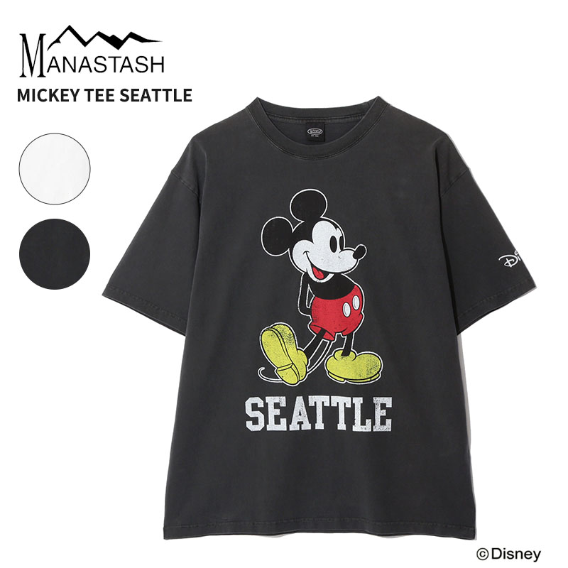マナミッキー MANASTASH マナスタッシュ メンズ 半袖Tシャツ レディース