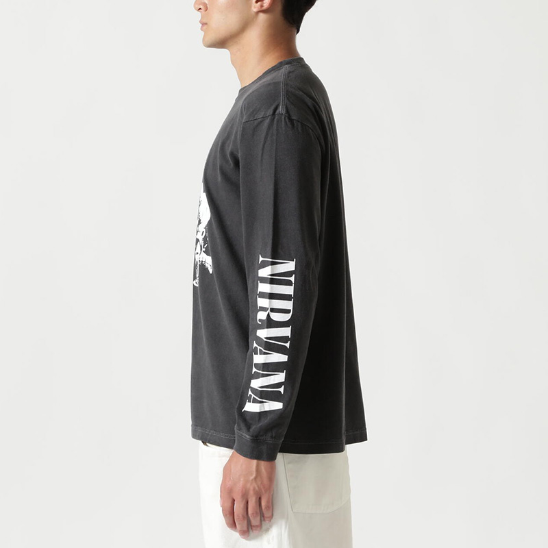 MANASTASH（マナスタッシュ） メンズ 長袖 バンドTシャツ ロックT