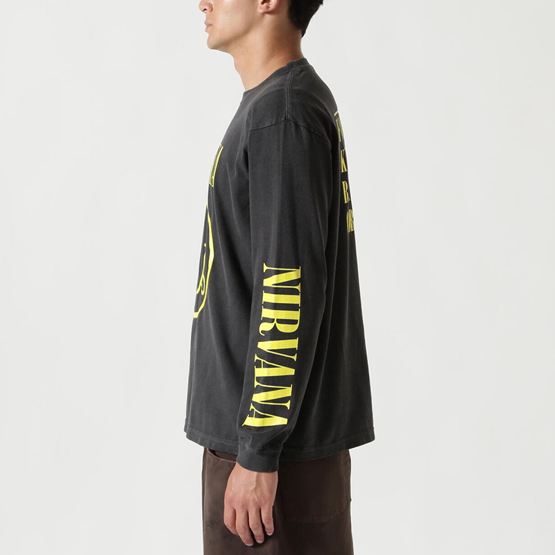 MANASTASH（マナスタッシュ） メンズ 長袖 バンドTシャツ ロックT