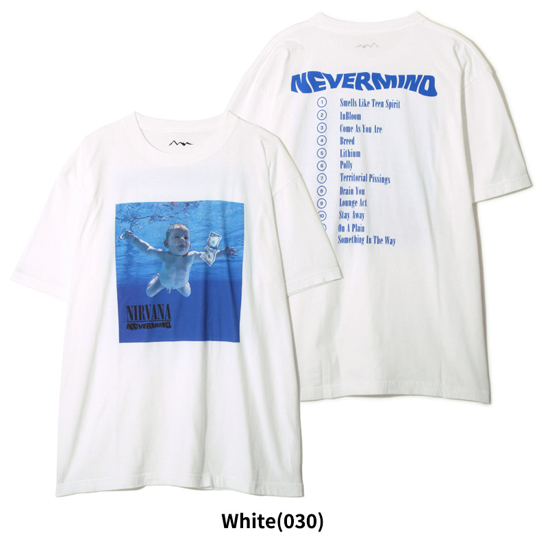 マナスタッシュ メンズ バンドTシャツ ロックTシャツ  MANASTASH ニルヴァーナ コラボシャツ SLIVER S/S TEE トップス  半袖 792-5934008 MANASTASH マナスタッシュ メンズ バンドTシャツ ロックTシャツ