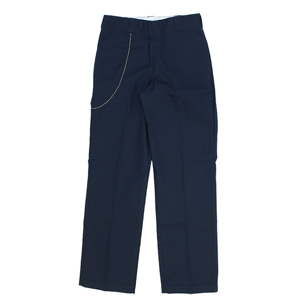 エイチティーシー メンズ ワークパンツ チノパン HTC ディッキーズ874型 パンツ ボールチェーン スタッズ Dickies 793-6910002の画像