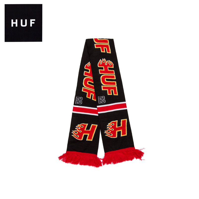 ハフ HUF ENFORCER SCARF/ マフラー フリンジ [AA] : ac00688