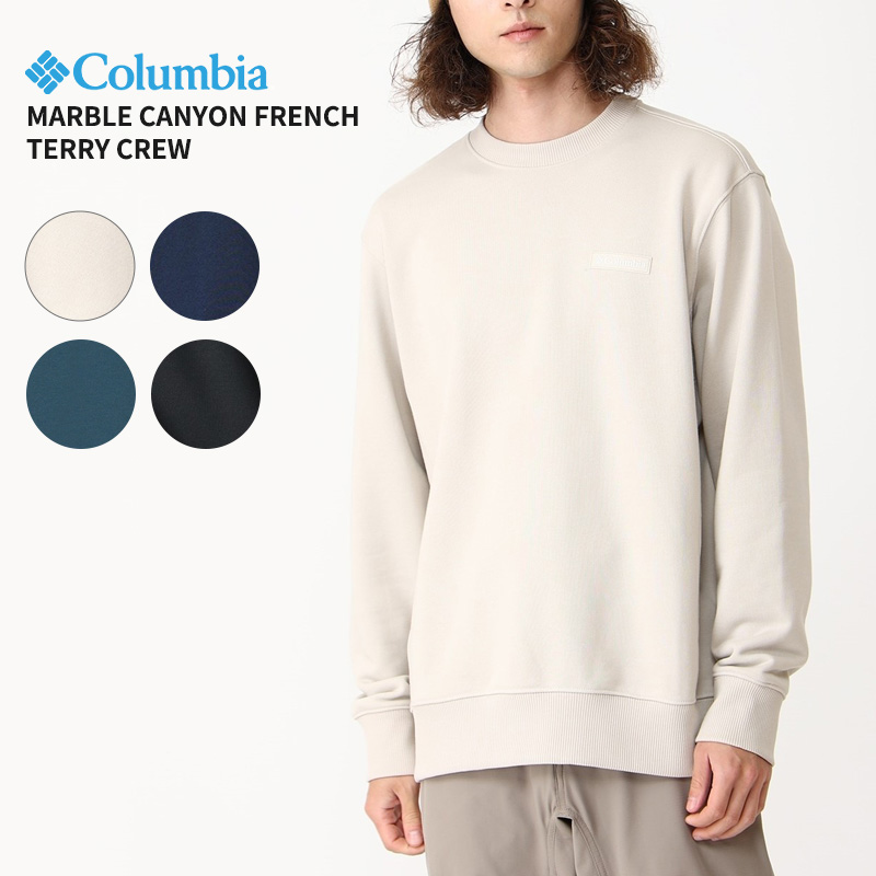コロンビア メンズ クルースウェット レディース Columbia マーブルキャニオンフレンチテリークルー Marble Canyon French Terry Crew  トップス カットソー AE3351