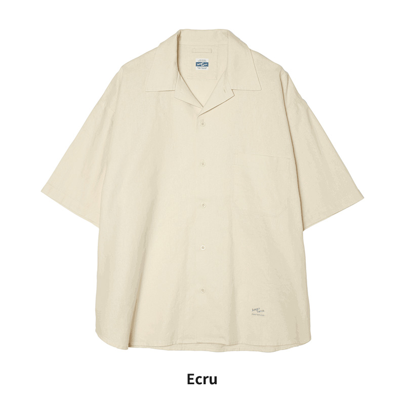 ARMY TWILL（アーミーツイル） メンズ リネン 半袖シャツ コットン