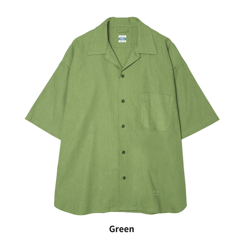ARMY TWILL（アーミーツイル） メンズ リネン 半袖シャツ コットン 