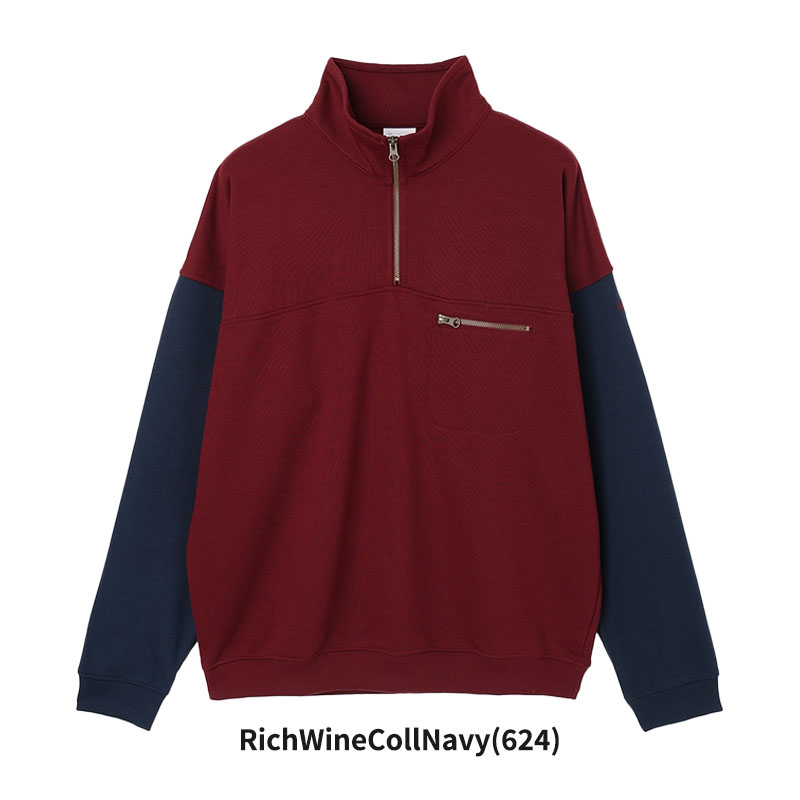 Babbits Country Club ハーフジップスウェット M Columbia（コロンビア） メンズ ハーフジップスウェット レディース