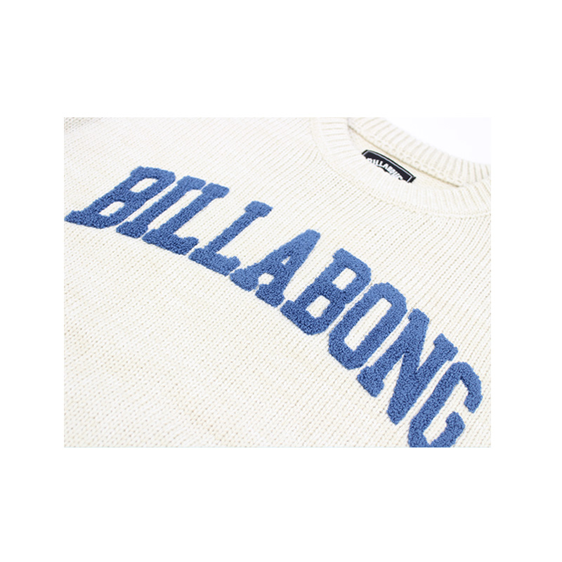 ビラボン BILLABONG メンズ COLLEGE KNIT CREW クルーネック セーター