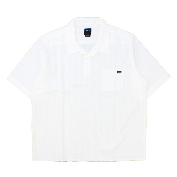 ルーカ RVCA  RVCA メンズ HALF OPEN SHIRT メンズ 半袖 ショートスリーブシャツ BC041-154  男性用｜neo｜04