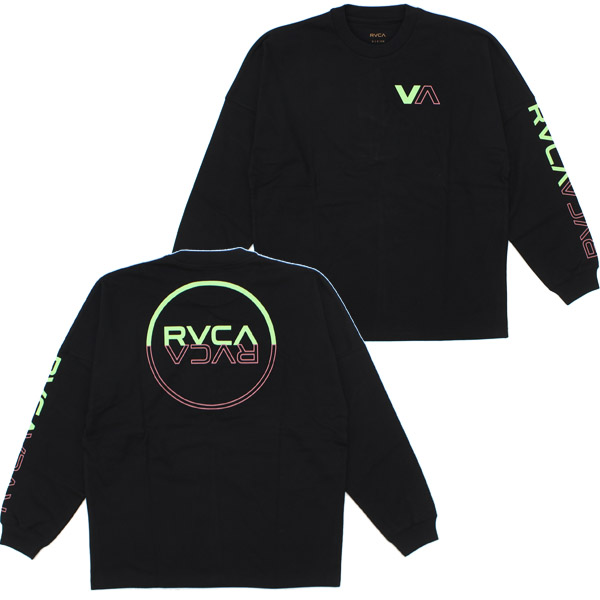 ルーカ RVCA HALF WAY  ロングスリーブＴシャツ(bc042-068)メンズ 長袖Tシャツ  トップス ロングTシャツ ロンT  男性用｜neo｜02