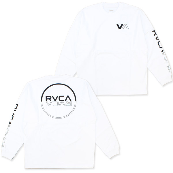 ルーカ RVCA HALF WAY  ロングスリーブＴシャツ(bc042-068)メンズ 長袖Tシャツ  トップス ロングTシャツ ロンT  男性用｜neo｜03