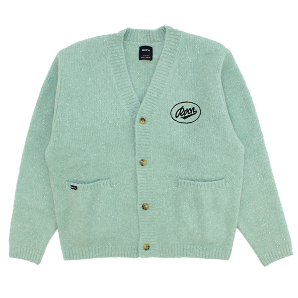 ルーカ RVCA WORK SCRIPT CARDIGAN bc042-090 メンズ ニット