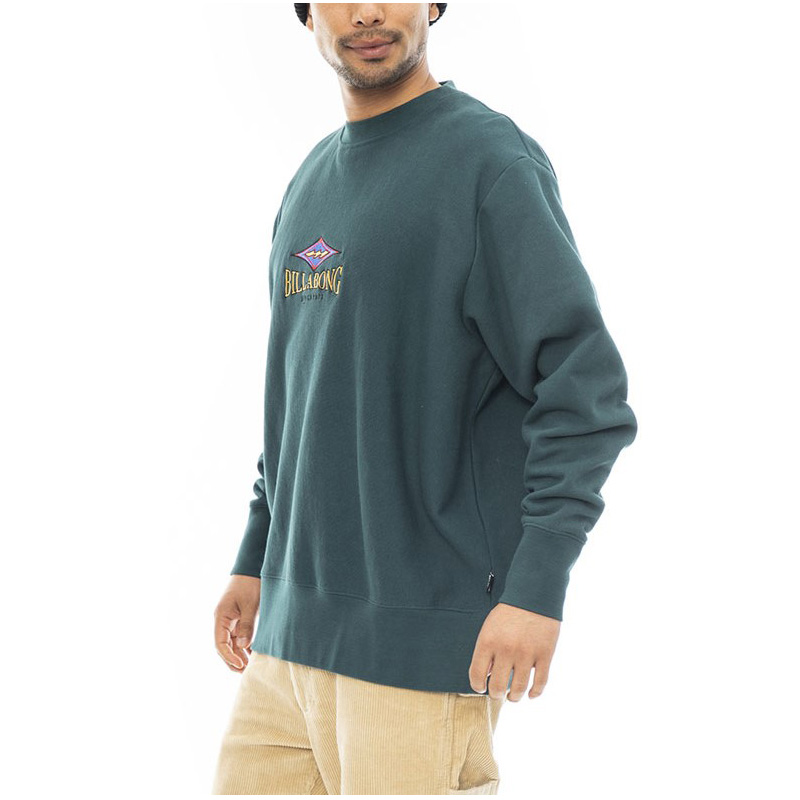 BILLABONG - BILLABONG クールネックトレーナー BILLABONG ビラボン メンズ RIDGE CREW クルーネック スウェット
