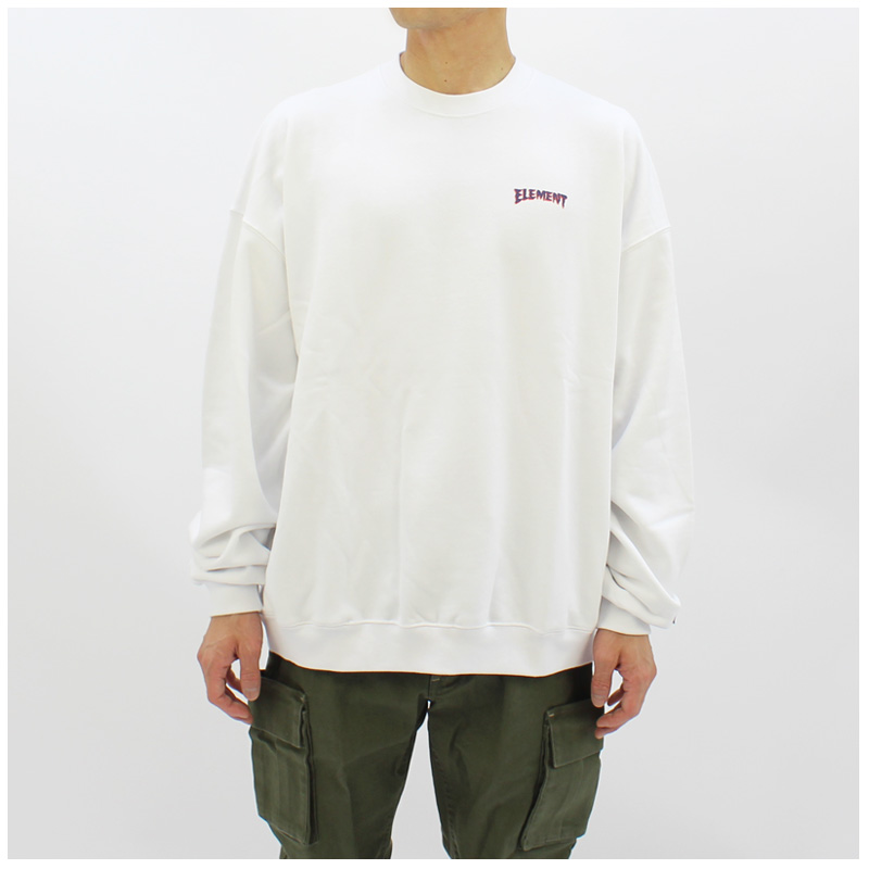davryu leopard トレーナー　グレー　M ELEMENT エレメント HIROTTON LEOPARD CREW トレーナー