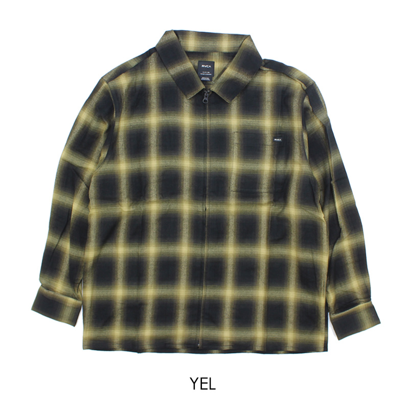 (取寄) ルーカ メンズ デイシフト フランネル ロング スリーブ RVCA men Dayshift Flannel Long Sleeve Olive RVCA（ルーカ） RVCA RVCA メンズ ABOBE SHIRT 長袖 ロングスリーブ