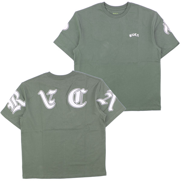 ルーカ RVCA  OE FAKE RVCA SS TEE メンズ 半袖Tシャツ  カットソー(bd...