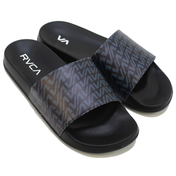 【RVCA】レオ スライド サンダル RVCA 【15日-17日はボーナスストア+10％】【公式】ルーカ メンズ
